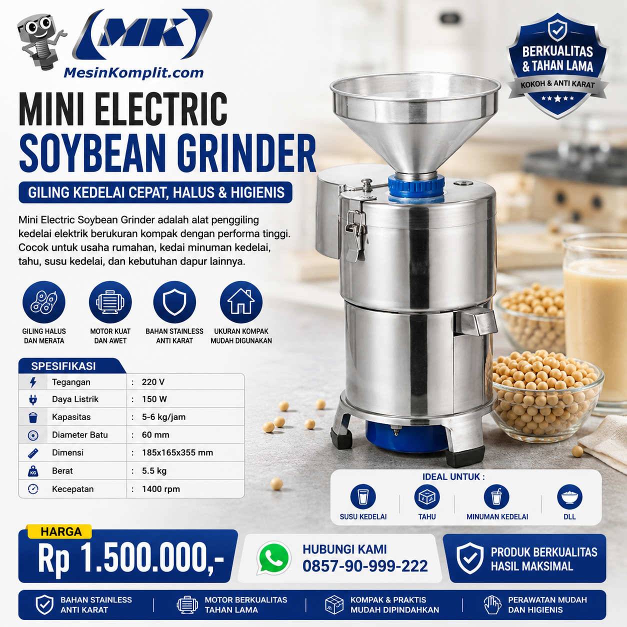 Mesin Susu Kedelai M...